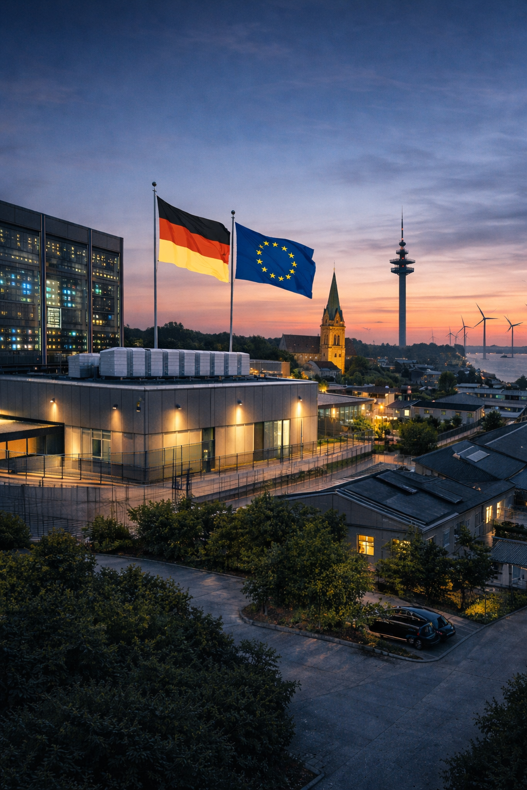 Rechenzentrum und Infrastruktur in Europa