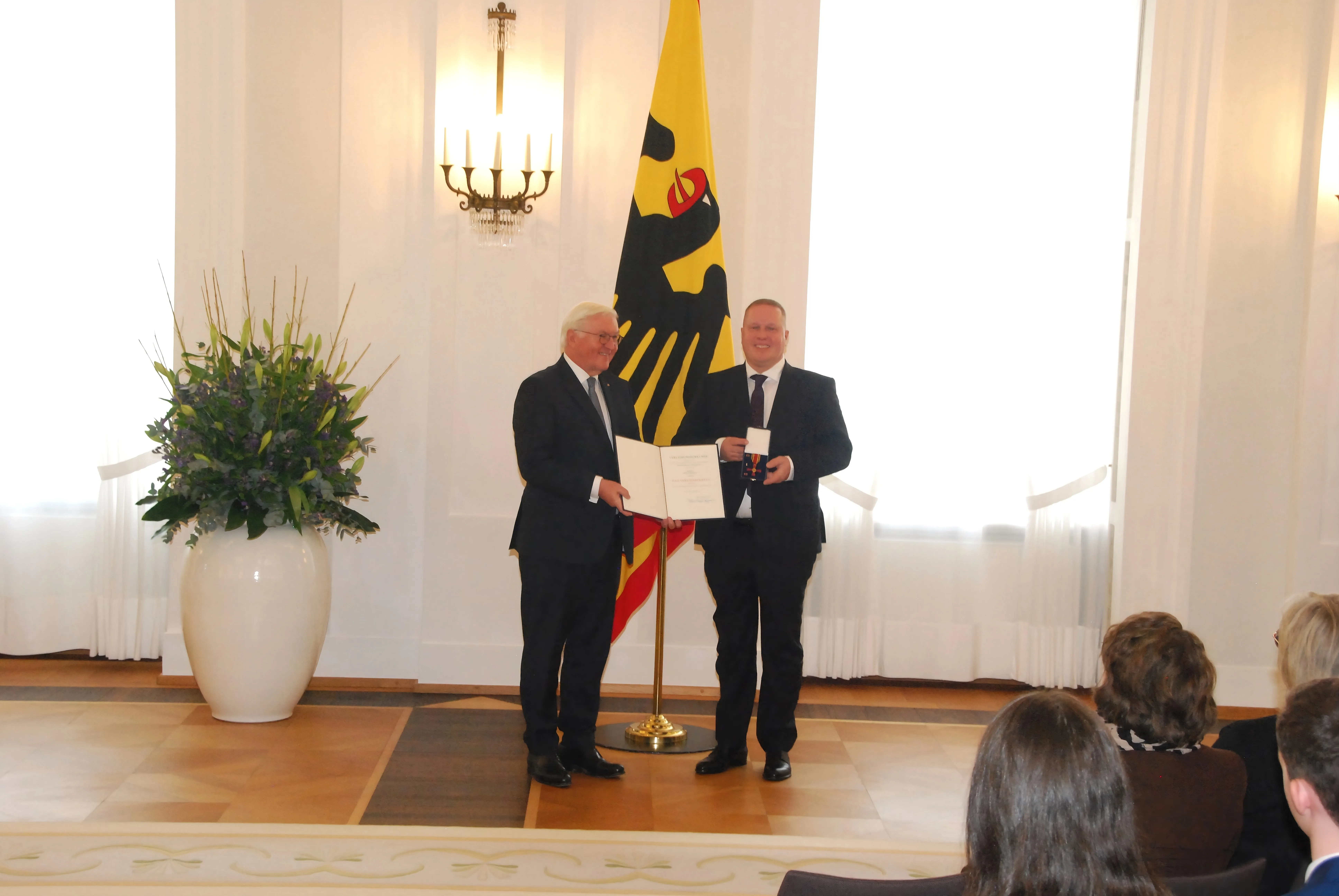 Bundesverdienstkreuz Verleihung