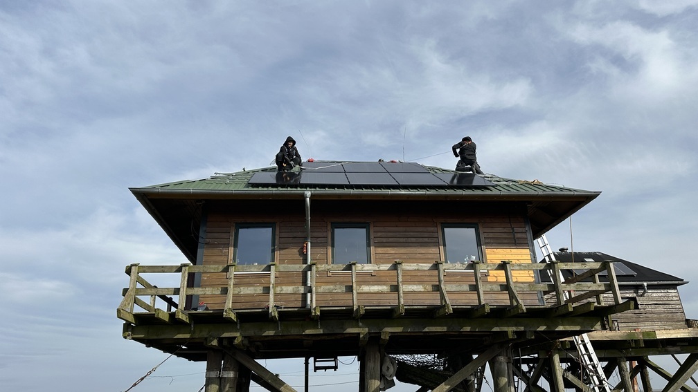 Solar-Dachmontage
